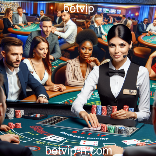 Descubra a Emoção do Casino Ao Vivo no Betvip